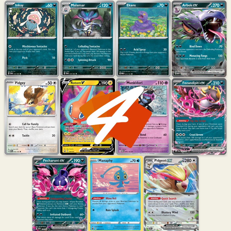 MALAMAR & ARBOK ex : Leave Your Opponent With ZERO Cards In Their Hand ! (SHROUDED FABLE)